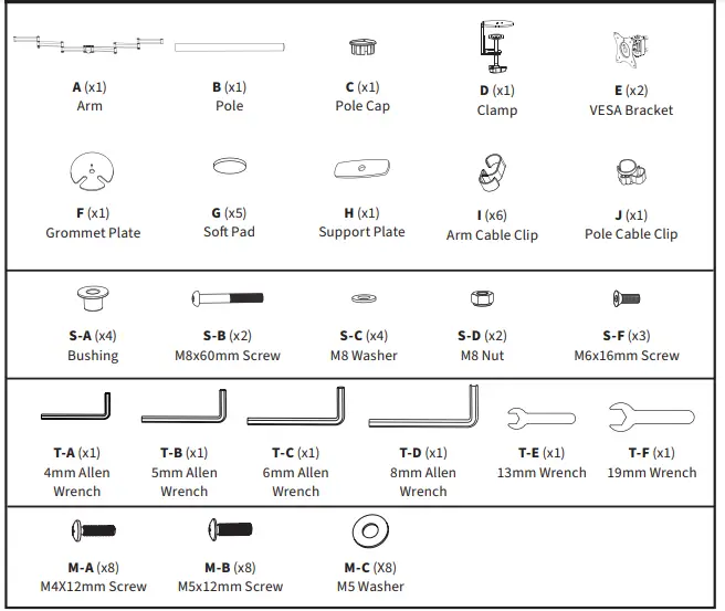V I V O-STAND-V038M-Dual-Monitor-Desk-Mount-fig-2