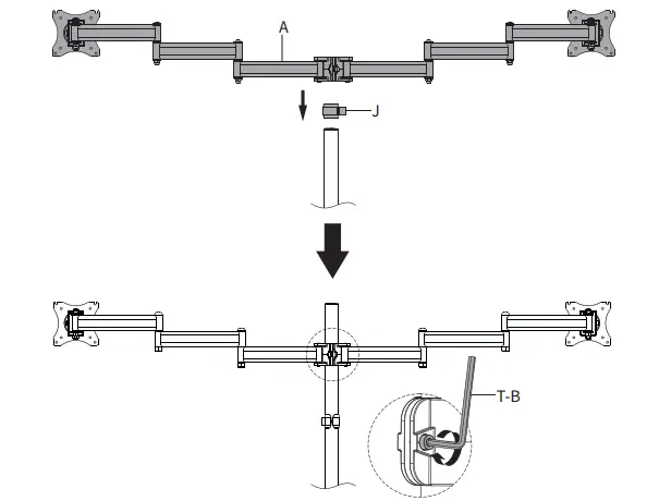 V I V O-STAND-V038M-Dual-Monitor-Desk-Mount-fig-9