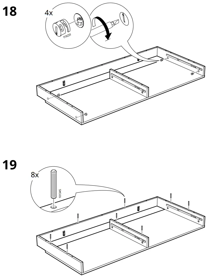 IKEA 504 735 58 Bureau ALEX Desk - Fig11