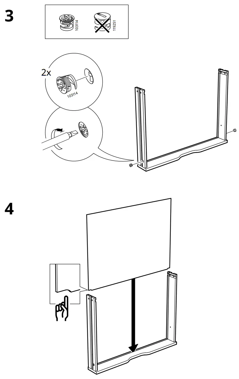 IKEA 504 735 58 Bureau ALEX Desk - Fig3