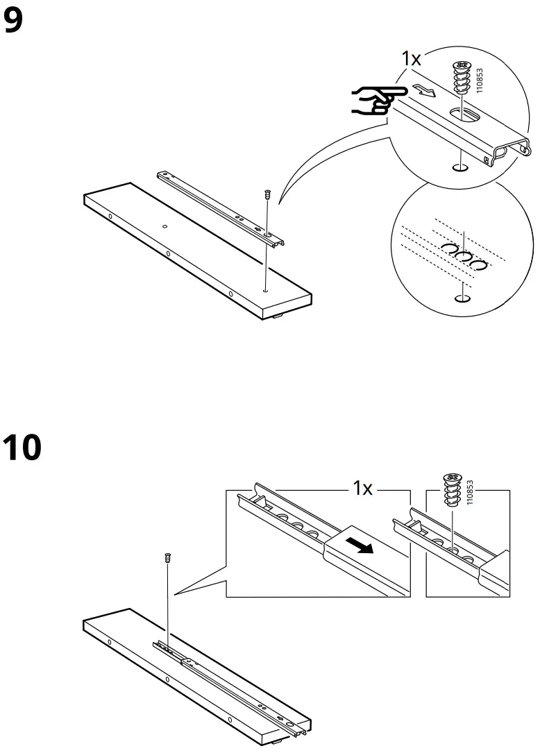 IKEA 504 735 58 Bureau ALEX Desk - Fig6
