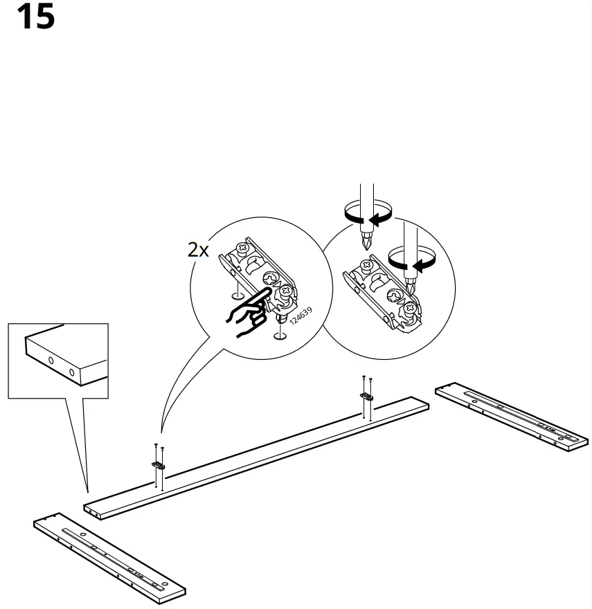 IKEA 504 735 58 Bureau ALEX Desk - Fig9