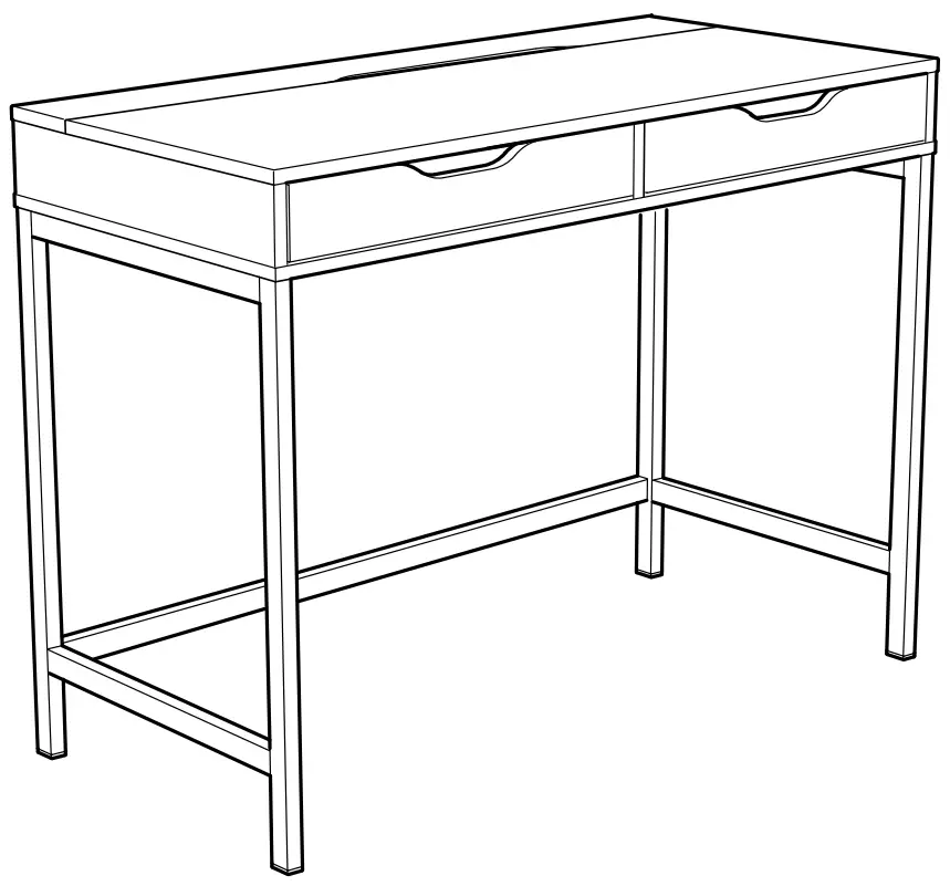 IKEA 504 735 58 Bureau ALEX Desk
