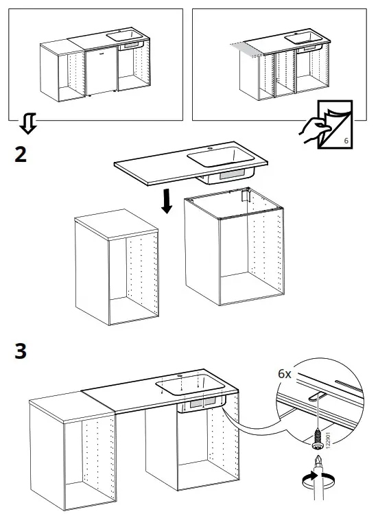 IKEA OLOFSJÖN Countertop with Integrated Sink - fig 6