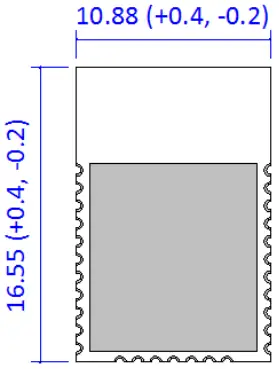 BDE-BLEM401P Bluetooth Low Energy Module A5a