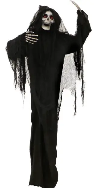 Haunted-Hill-Farm-HHLRCHRPR-2FLSA-6-ft-Lighted-Animatronic-Reaper-Free-Standing-Decoration-PRODUCT
