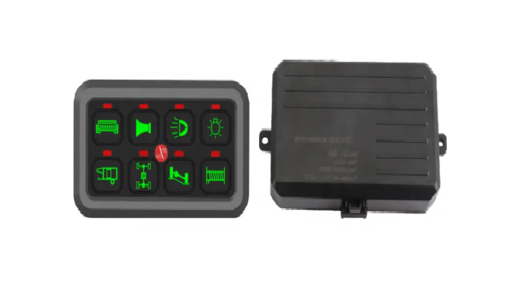 Ruian Xiangrui Auto Electrical Appliance Xr-ot044 8 Gang Switch Panel System User Manual