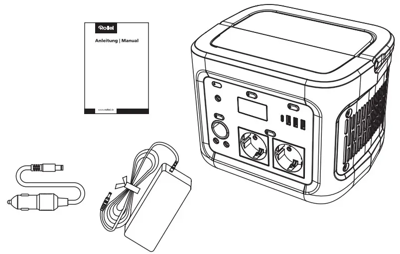 Rollei Power Station 500 Portable Power Storage - Power Station