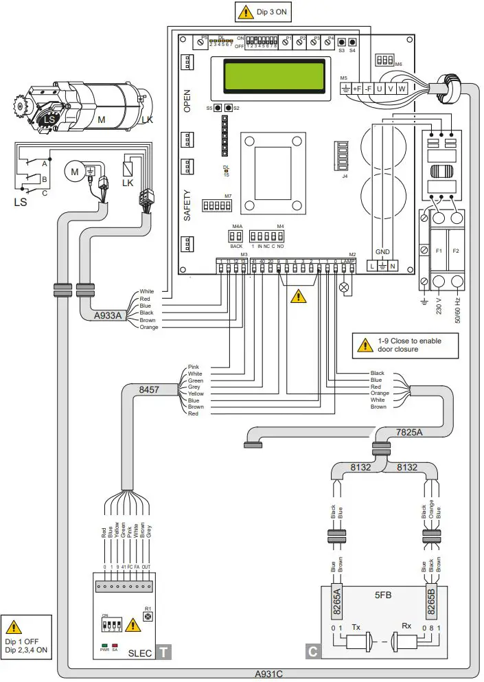 Ditec-0DT866-52E-Control-Panel-fig 10