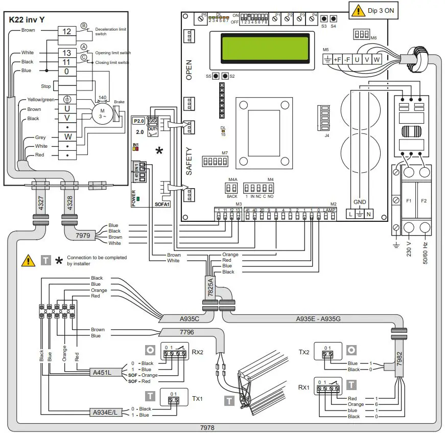 Ditec-0DT866-52E-Control-Panel-fig 11