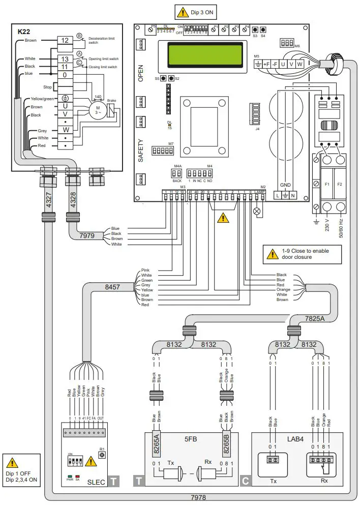 Ditec-0DT866-52E-Control-Panel-fig 9