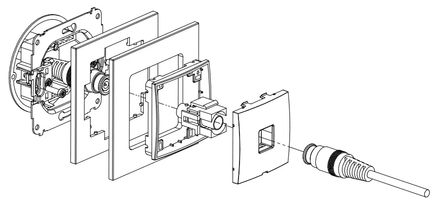 Karlik IGG-1 Single Loudspeaker Socket - BNC single socket 1