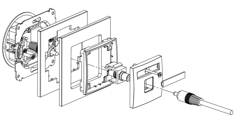 Karlik IGG-1 Single Loudspeaker Socket - RCA single socket