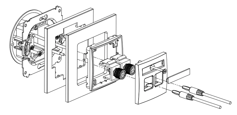 Karlik IGG-1 Single Loudspeaker Socket - Single loudspeaker socket 1