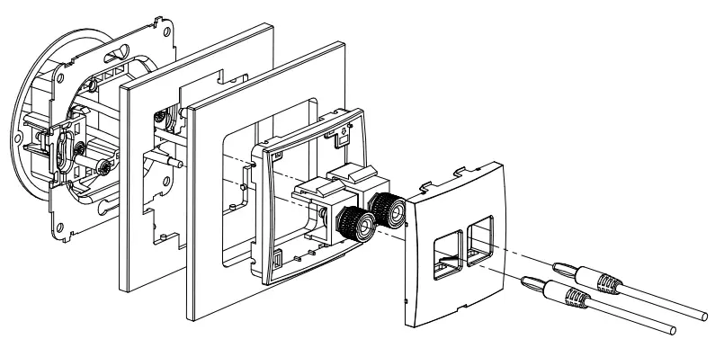 Karlik IGG-1 Single Loudspeaker Socket - Single loudspeaker socket 2