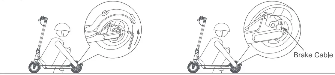 Adjusting the disc brake