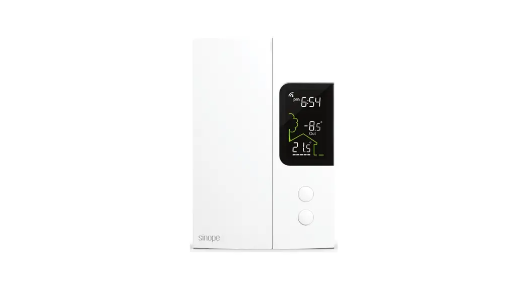 Sinope Th1123zb Smart Thermostat For Electric Heating User Manual
