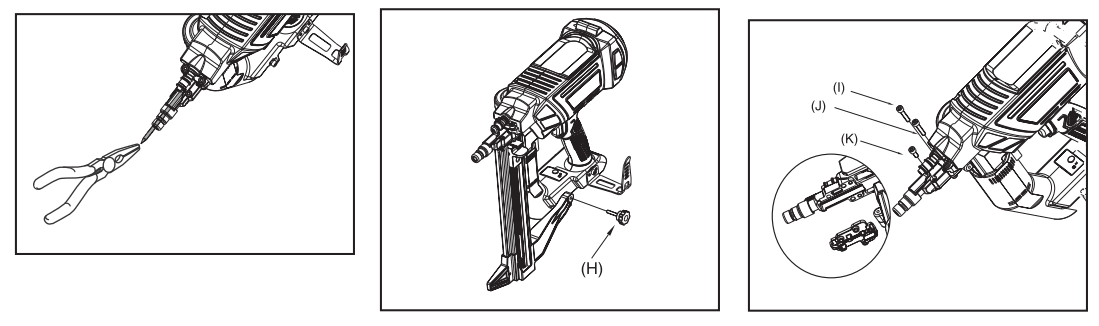 FREEMAN PE20VCSPN38 20 Volt Concrete Pin Strip Nailer - clearing