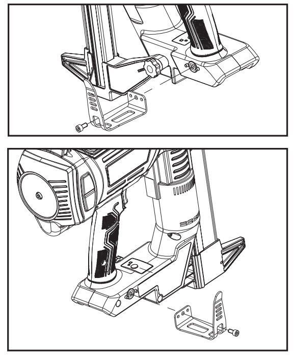 FREEMAN PE20VCSPN38 20 Volt Concrete Pin Strip Nailer - clip