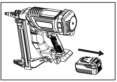 FREEMAN PE20VCSPN38 20 Volt Concrete Pin Strip Nailer - pack