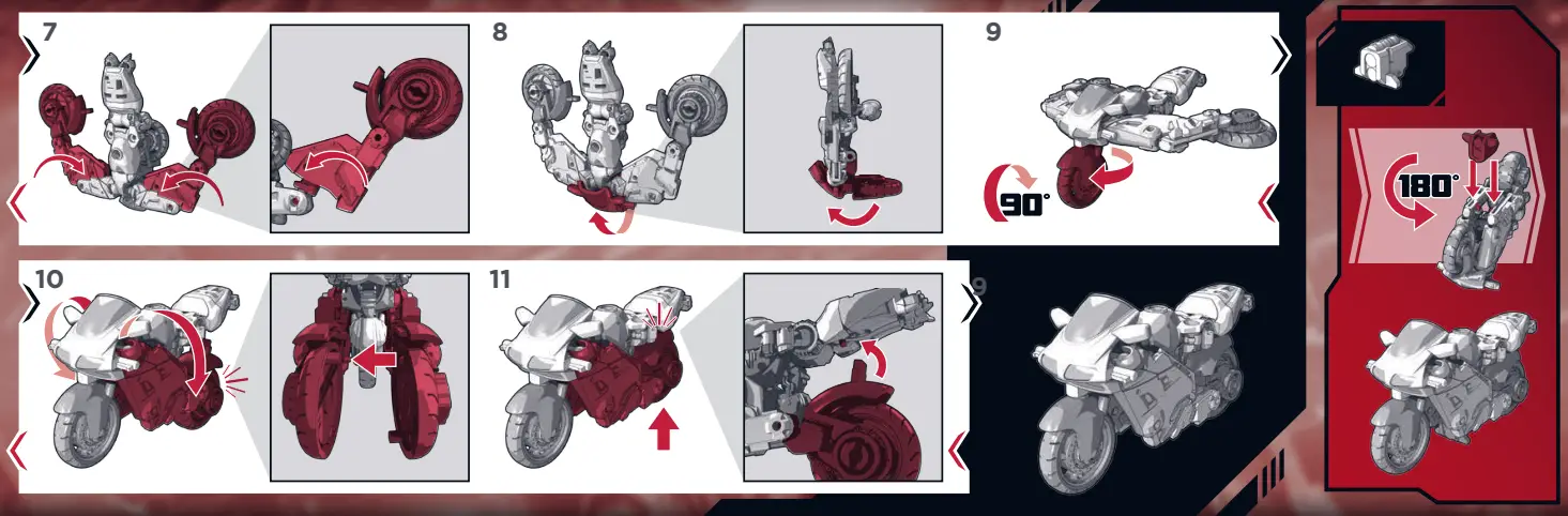 Hasbro Transformers ARCEE - parts 2