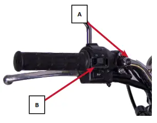 MASH 400cc Five Hundred - control