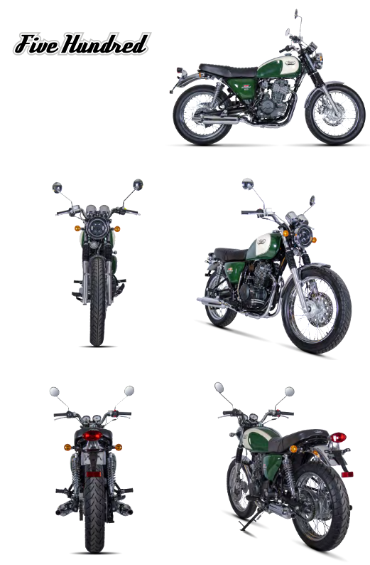 MASH 400cc Five Hundred - motorcycle