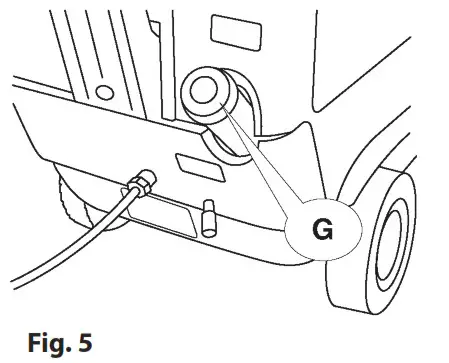 BLUE CLEAN 5640 High Pressure Washer - Installing the appliance 5