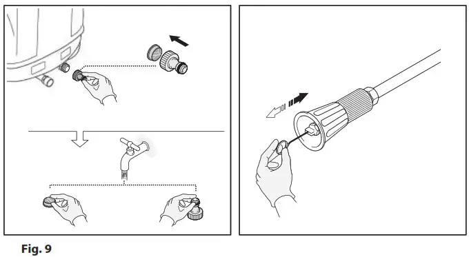 BLUE CLEAN 5640 High Pressure Washer - Maintenance