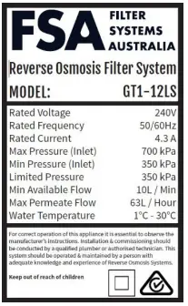 FILTER-SYSTEMS-AUSTRALIA-63L-Hr-Semi-Commercial-Reverse-Osmosis-Water-Filter-System-fig-1