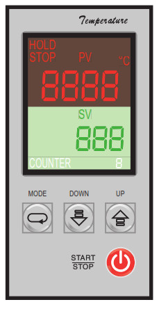 Charterhouse Holdings Studio Large Format Clam Press - Temperature