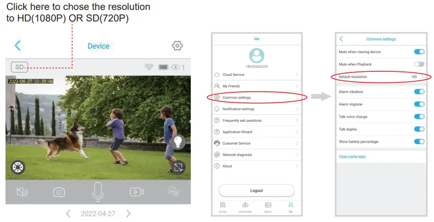 FUVISION S30 Outdoor Wireless Solar Camera - App2