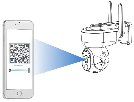 FUVISION S30 Outdoor Wireless Solar Camera - phone