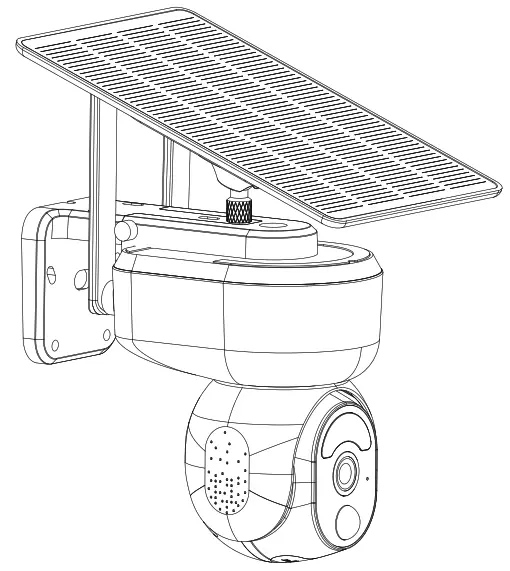 FUVISION S30 Outdoor Wireless Solar Camera
