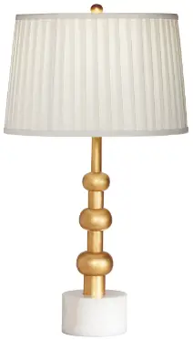 ETHAN ALLEN 096099 GLD Piper Table Lamp-PRODUCT