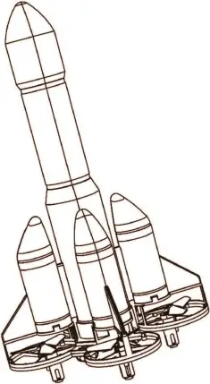 Tongli SR2415 Galaxy Rocket Four Axis Aircraft