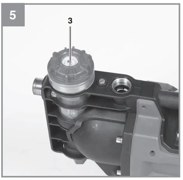 Intake pressure gauge