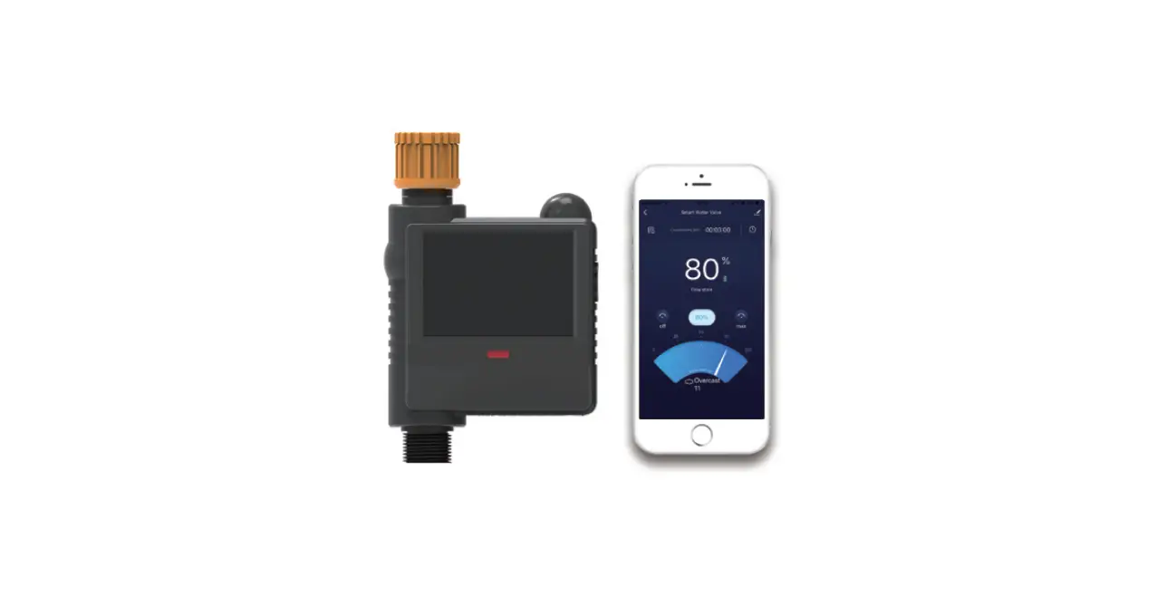 Immax Intelligent Irrigation Valve With Solar Panel Soil Moisture Sensor Owner's Manual