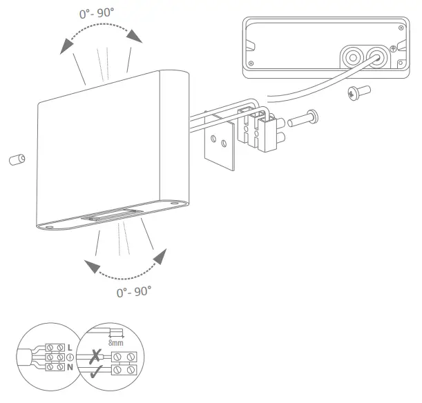 DOMUS-SIERRA-12-SQR-LED-Wall-Light-FIG-1