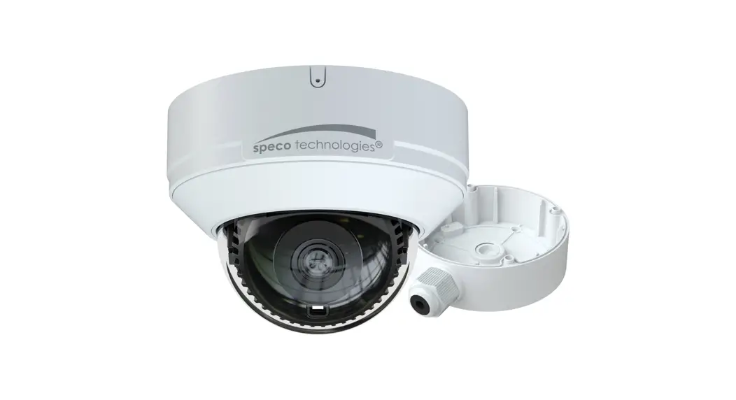 Speco Technologies O8d9 8mp Outdoor Network Dome Camera User Guide