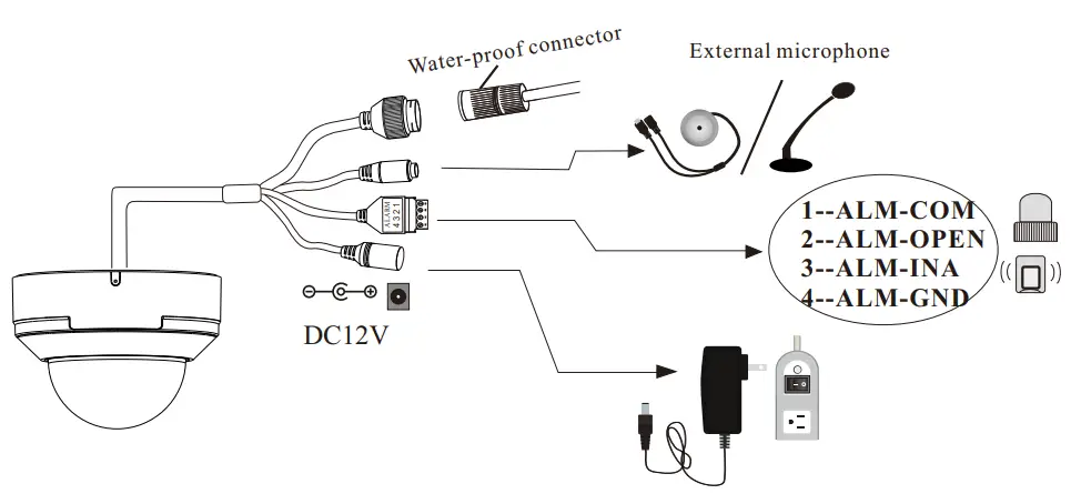 speco technologies O8D9 8MP Outdoor Network Dome Camera - Overview 2