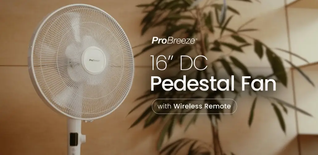 Probreeze Pb-f06 16 Inch Pedestal Fan Instruction Manual