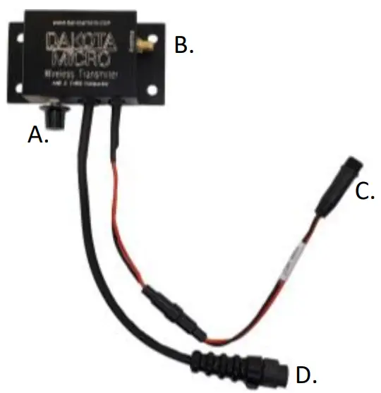 DAKOTA MICRO DM-HTX AHD Wireless Transmitter and Receiver - Parts 1