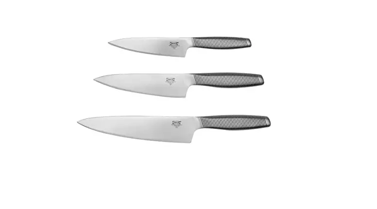 Ikea Skärlånga Cheese Knife Set Of 3 Stainless Steel Black Instructions