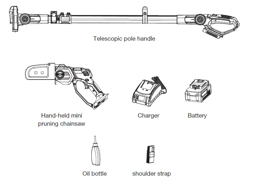 HAWKSMOOR-LS C13A-18V-Cordless-Mini-Pruning-Chainsaw -01