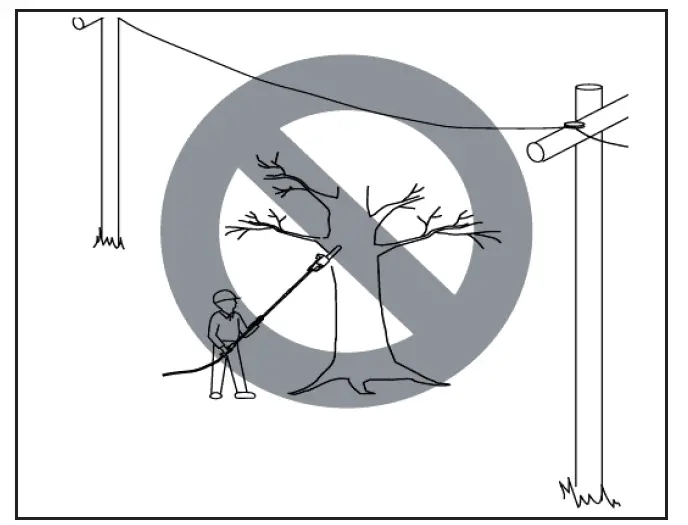 HAWKSMOOR-LS C13A-18V-Cordless-Mini-Pruning-Chainsaw -31