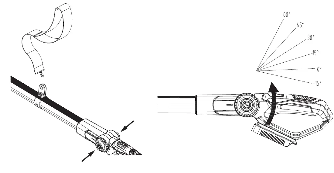 HAWKSMOOR-LS C13A-18V-Cordless-Mini-Pruning-Chainsaw -44