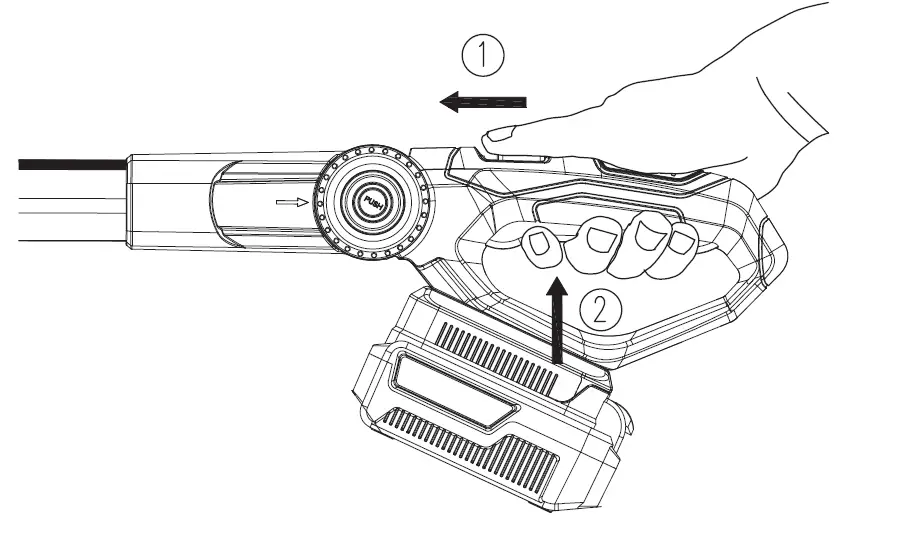 HAWKSMOOR-LS C13A-18V-Cordless-Mini-Pruning-Chainsaw -48
