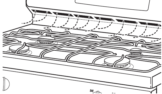 GE APPLIANCES JGBS10 Free Standing Gas Range 20