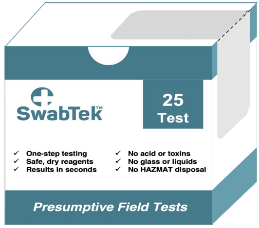 swabtek cannabis test kit - Test Kit Packaging